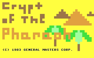 Crypt Of The Pharaoh box art