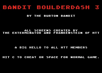 Bandit Boulderdash 03 box art