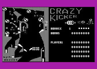 Crazy Kicker Pinball box art