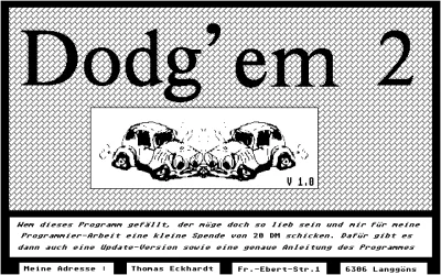 Dodg'em 2 box art