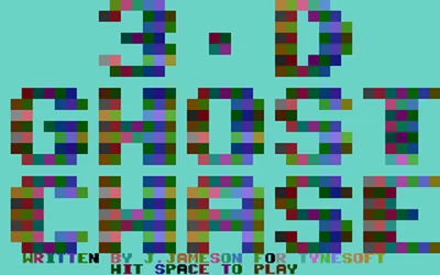 3D Ghost Chase box art