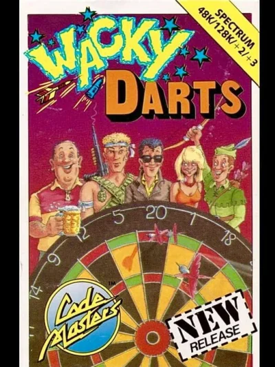 Wacky Darts box art