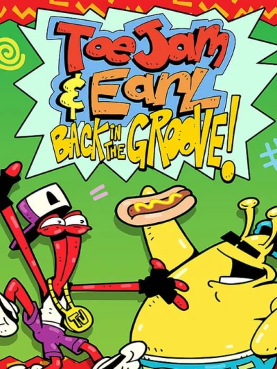 ToeJam & Earl: Back in the Groove box art