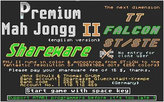 Premium Mah Jongg 2 box art
