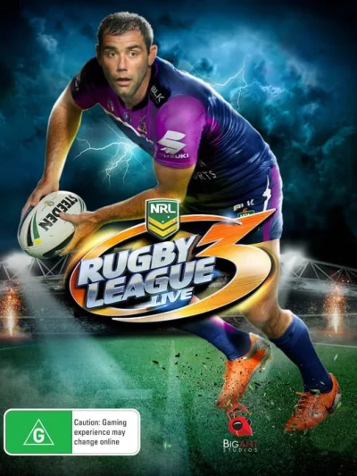 Rugby League Live 3 box art