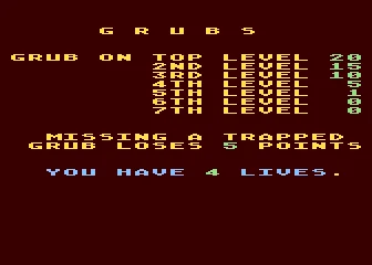 Grubs box art