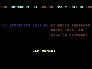 Crazy Ballon box art