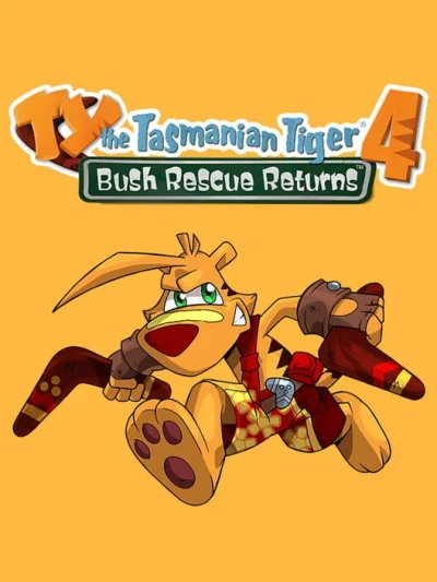 TY the Tasmanian Tiger 4: Bush Rescue Returns box art