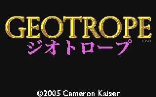 Geotrope box art