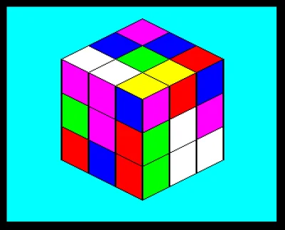 Rubik's Cube box art