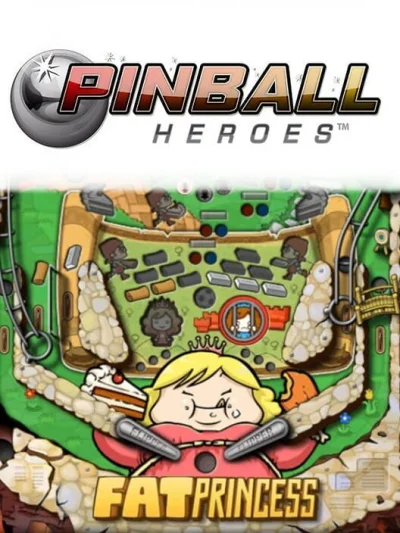 Pinball Heroes - Fat Princess box art