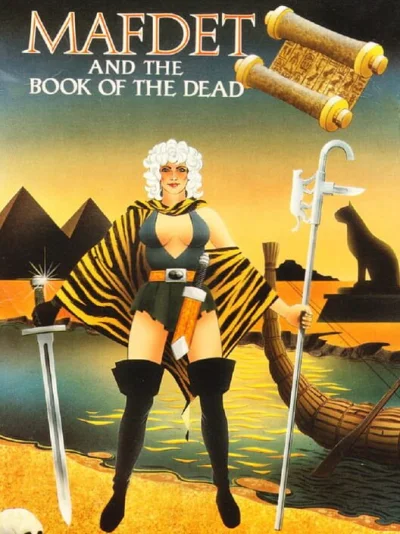 Mafdet and the Book of the Dead box art