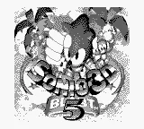 Sonic 3d Blast 5 box art