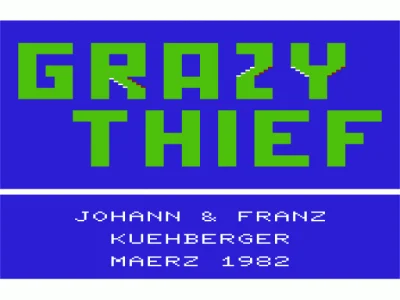 Crazy Thief box art