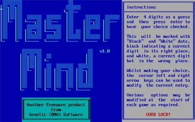 Mastermind box art
