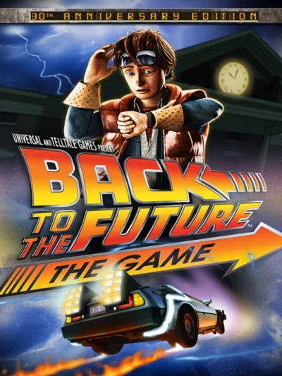 Back to the Future: The Game - 30th Anniversary Edition box art