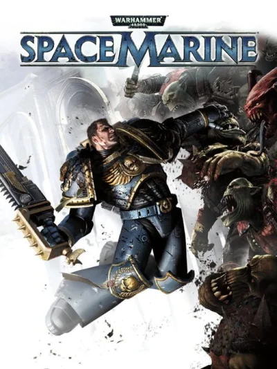 Warhammer 40,000 - Space Marine box art