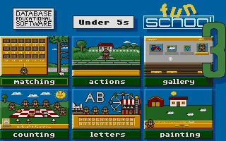 Fun School 3 - For Under 5s box art