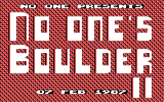 No One's Boulder 11 box art