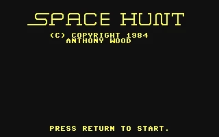 Space Hunt box art