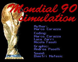 Mondial 90 Simulation box art