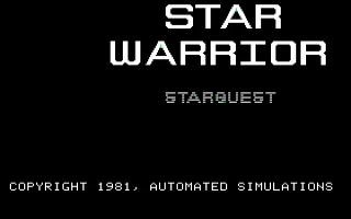 Star Warrior - Starquest box art