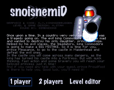 Snoisnemid box art