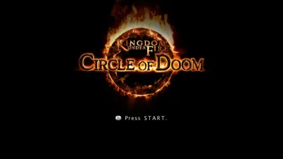 Kingdom Under Fire - Circle of Doom box art
