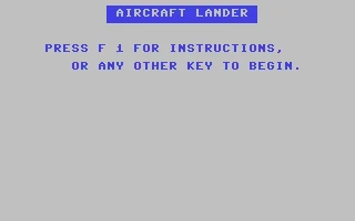 Aircraft Lander box art