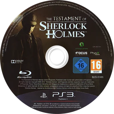 Testament De Sherlock Holmes, Le box art