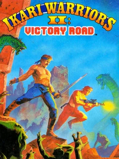 Ikari Warriors II: Victory Road box art