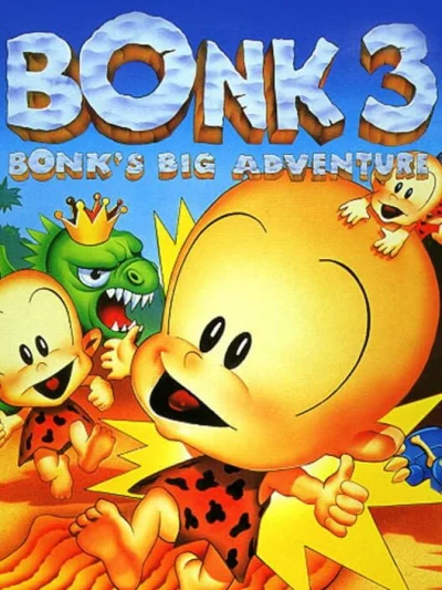 Bonk III - Bonk's Big Adventure box art