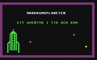 Mardrömsplaneten box art