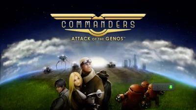 Commanders - Attack Of The Genos box art