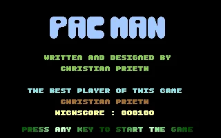 Pac Man box art