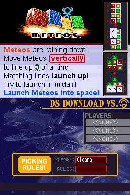 Meteos - Vs. Oleana box art