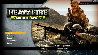 Heavy Fire - Shattered Spear box art
