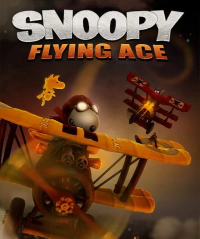 Snoopy Flying Ace box art