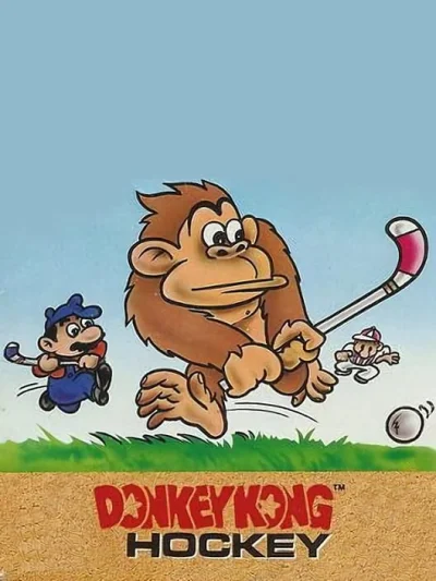 Donkey Kong Hockey box art