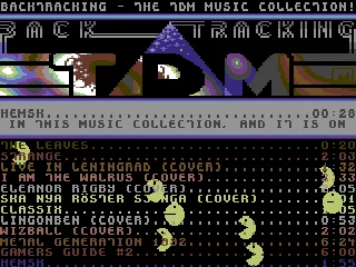 Backtracking : The TDM Music Collection box art