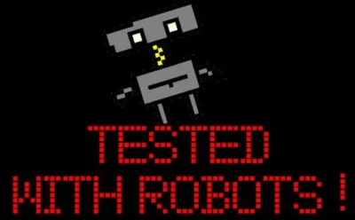 Tested With Robots! box art