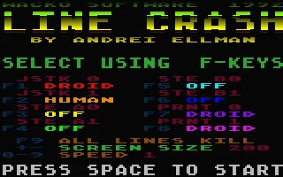 Line Crash box art