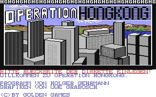 Operation Hongkong box art