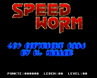 Speed Worm box art