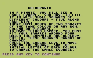 Colourgrid box art