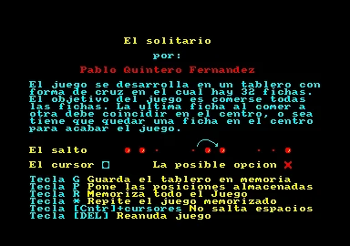 Solitario, El box art