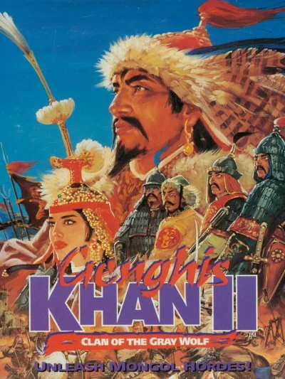 Genghis Khan II - Clan of the Grey Wolf box art