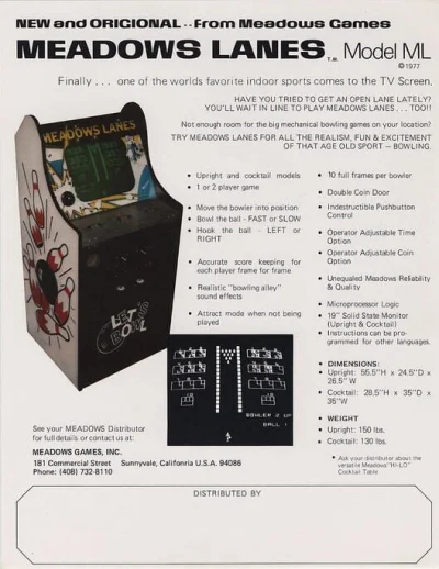 Meadows Lanes box art