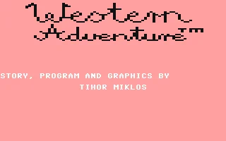 Western Adventure box art