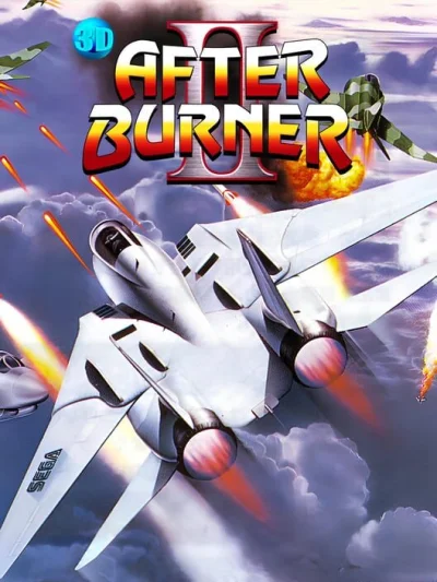 3D After Burner II box art